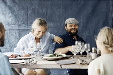 Бокали для білого вина WMF Easy Plus 6 шт, 390 мл, кришталь, прозорі, для посудомийної машини