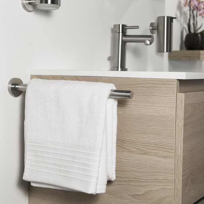 Тримач для рушників Tiger Boston, телескопічний, 35-60 см, нержавіюча сталь, сріблястий