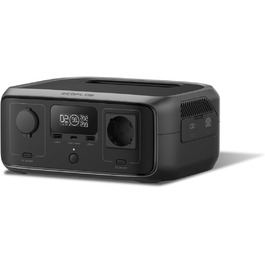 Портативна електростанція EcoFlow RIVER 3, 245 Wh, LFP акумулятор, до 600 Вт, 2x час роботи з GaN, 