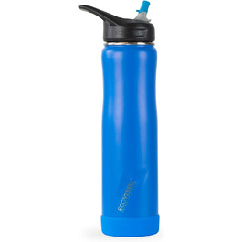 Пляшка для води з вакуумною ізоляцією EcoVessel Summit-24 унції (709 мл), Hudson Blue, 24 унції 24 унції Hudson Blue
