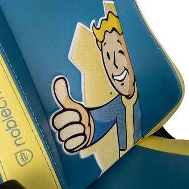Крісло ігрове Noblechairs Hero Fallout Vault-Tec Edition – PU шкіра, до 150 кг, ергономічне, для дому та офісу