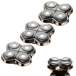 Змінні леза для голильної машинки PRO 4, сумісні зі Skull Pitbull, Butterfly Kiss Pro та Palm — набір лез для гоління голови для чоловіків (2 шт.)