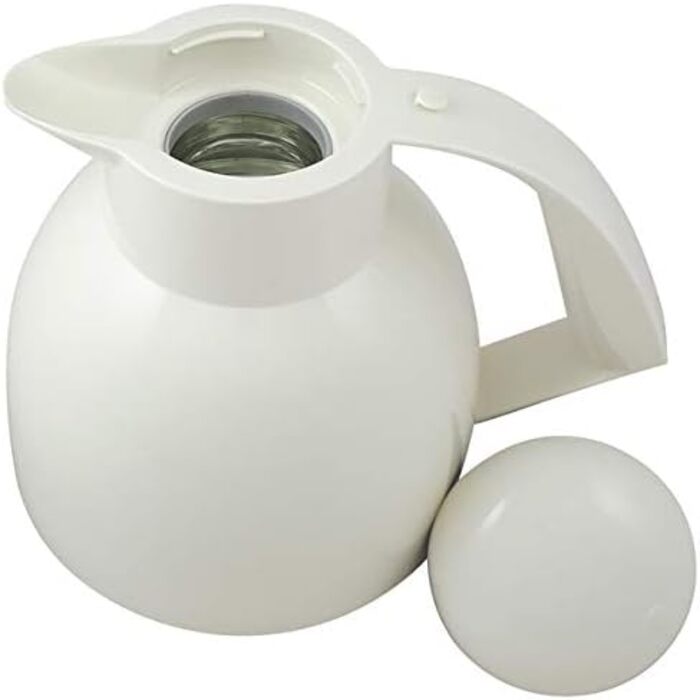 Термос Helios Day з нержавіючої сталі, 1.0 л, білий