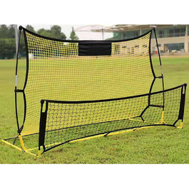 Футбольна сітка для підбору м'яча складне футбольне тренувальне обладнання для точного прицілювання