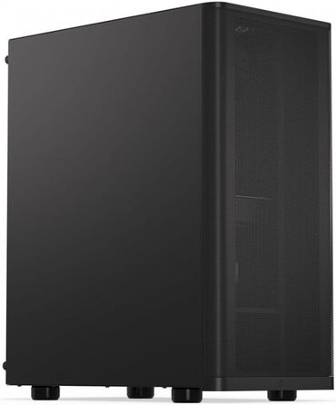 Ігровий корпус ATX, 4 шт. 120мм ARGB вентилятор, скляна сторона, сітчаста передня панель, компактний, 200 ARGB