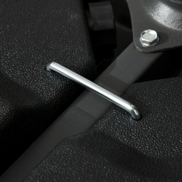 Важкі основи для парасольки, що заповнюються водою та піском, пластик, 103Д x 103Ш x 8,3В см, Чорний