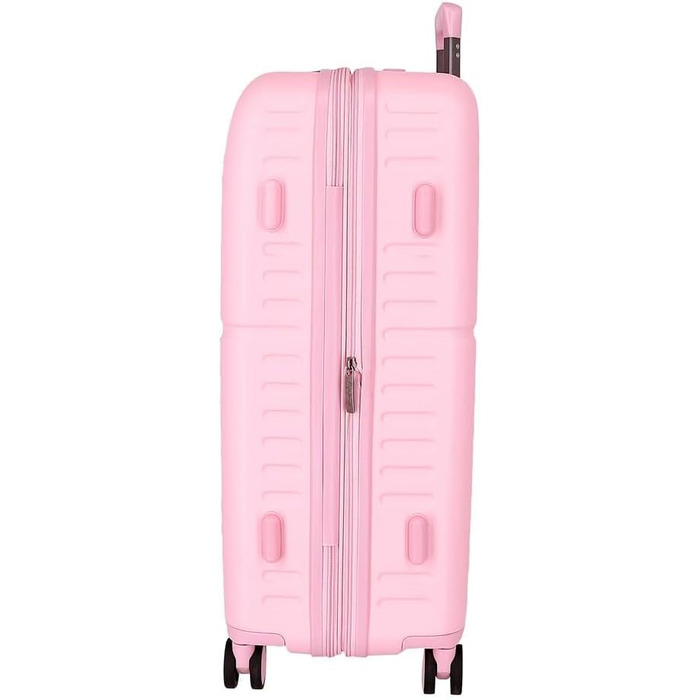 Набір валіз Pepe Jeans Highlight, 55/70 см, ABS-замок, 116 л, 4 колеса, ручна поклажа, світло-рожевий колір