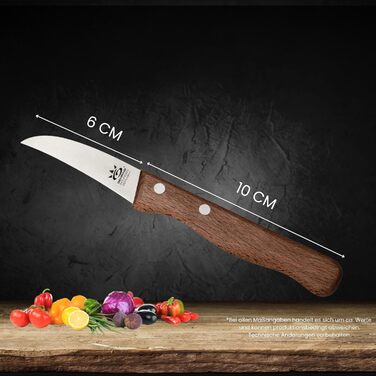 Набір кухонних ножів GEHRING SOLINGEN HOME MYII, 6 предметів, нержавіюча сталь, Made in Germany