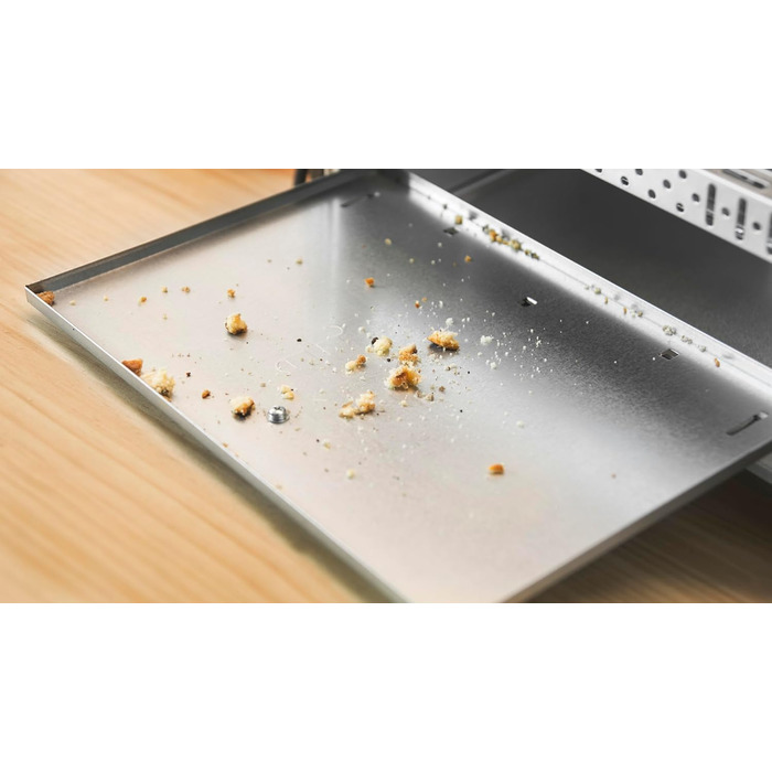 Електрична піч Cecotec Bake&Toast 1090 Black, 10 л, 1000 Вт, таймер 60 хв, регулювання температури до 230ºC, дека, решітка-гриль та щипці з ручкою