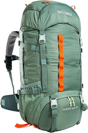Трекінговий рюкзак Tatonka Yukon JR 32 - Туристичний рюкзак для підлітків - З регульованою системою спинки - Виготовлений з перероблених матеріалів - 32 iter Voumen (L, Sage Green)
