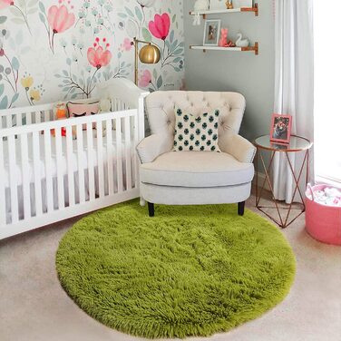 Плюшевий килим для дитячої кімнати Amdrebio 152 см