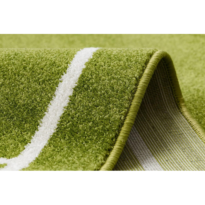 Дитячий килимок Pilly - для дитячої кімнати, ігрові килимки, дитяча кімната, футбольне поле, трава, дитячий майданчик, зелений (200х300 см, Mundial Green)