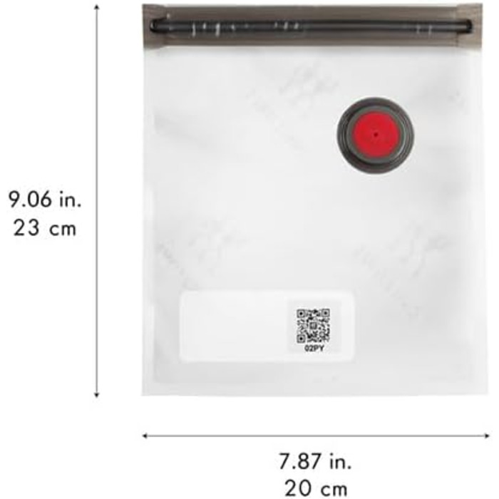 Набір ZWILLING Fresh & Save: контейнери для зберігання продуктів з вакуумним насосом (9 шт.) з нержавіючої сталі, M-18 см, L-24 см