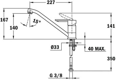 TEKA GRIFO ML CROMO Monomando con acabado de acero inoxidable de fcil limpieza, cao giratorio y aireador anticalcreo, chrome, TEKA GRIFO ML CROMO Monomando con acabado de acero inoxidable de fcil limpieza, cao giratorio y aireador anticalcreo, chrome