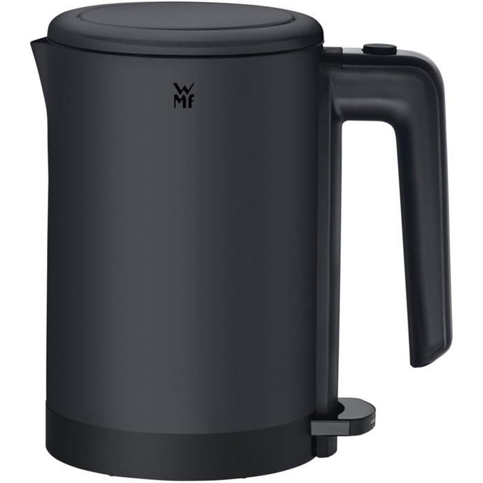 Електричний чайник-термос WMF Küchenminis 0.8л, нержавіюча сталь, чорний Deep Black