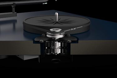 Програвач вінілу Pro-Ject Debut Carbon EVO з карбоновим тонармом, електронним перемиканням швидкостей і картриджем 2M Red, сатиновий білий