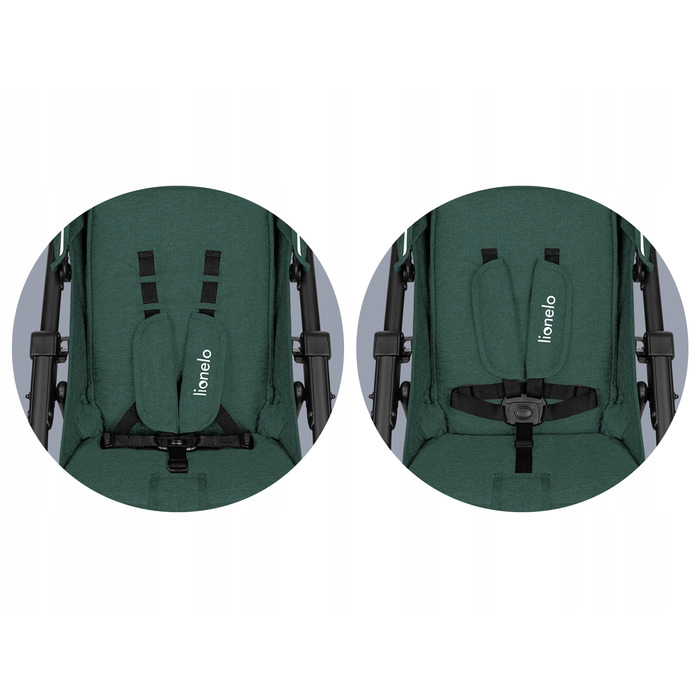 Дитячий прогулянковий візок Lionelo LO-ANNET PLUS GREEN FOREST