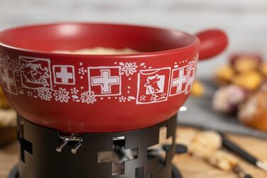 Фондю KUHN RIKON 32317 з кераміки, для приготування сирної страви