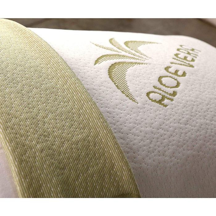 Ортопедичні подушки EVERGREENWEB 2 шт. з віскоеластичної піни 40x70x12 см (2 шт.) - Made in Italy