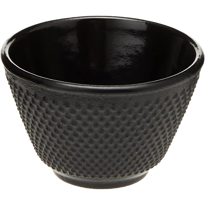 Набір з 2 чавунних чорних чашок Jang, чавун, об'єм 220 мл, чорне, 7.8 см