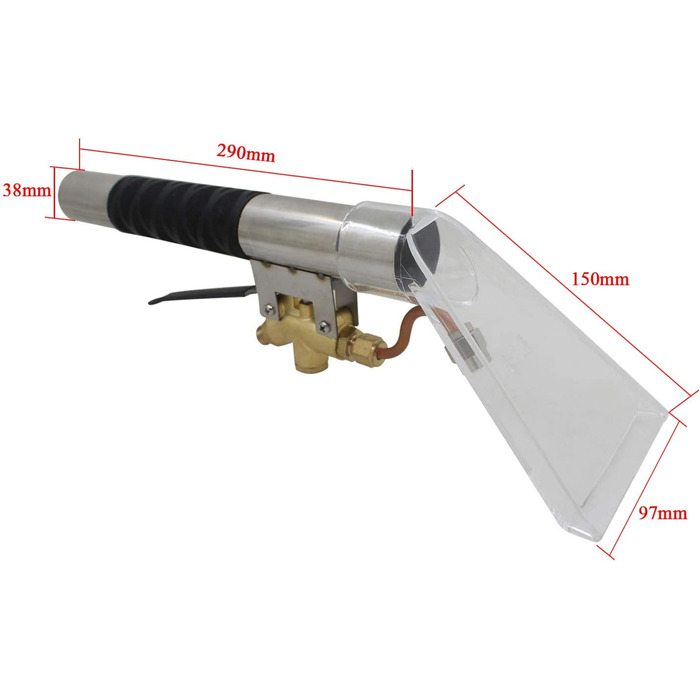 Розпилювальна насадка для витяжки, насадка для вологого прибирання, насадка для пилососа, насадка для ручного прибирання, насадка для парової оббивки дивана