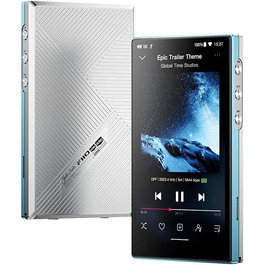 Портативний Hi-Res музичний плеєр JadeAudio / FiiO JM21 Android 13, Snapdragon 680, Bluetooth, Wi-Fi, USB DAC, 12.5 годин, небесно-блакитний
