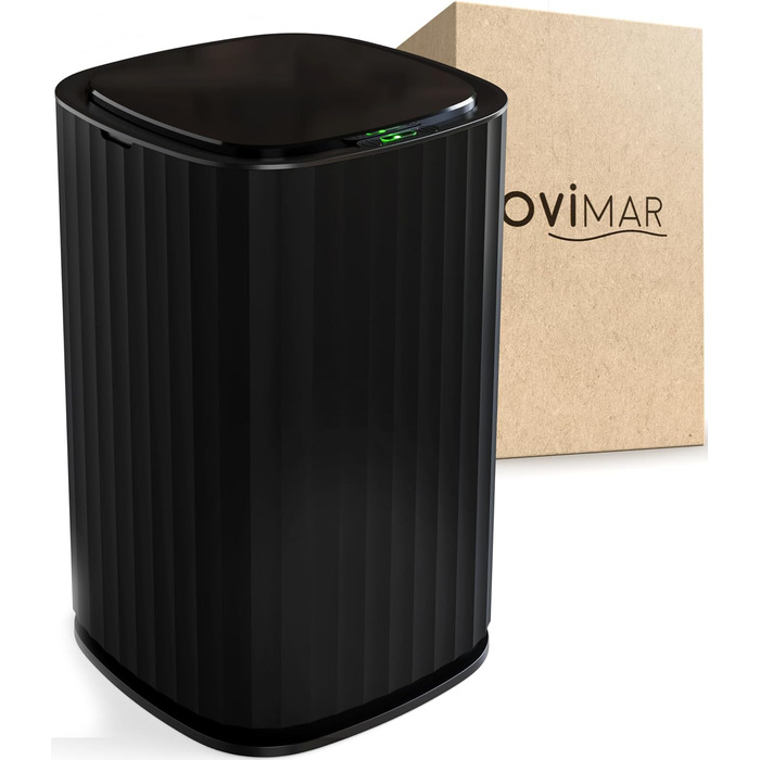 Відро для сміття Ovimar сенсорне 10 л чорне