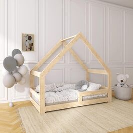 Ліжко Need Sleep House Floor Bed 90x180 см із захистом від падіння Симетричне