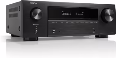 AV-ресівер Denon AVR-X1800H 7.2-канальний, Hi-Fi підсилювач із Dolby Atmos, DTS:X, 8K HDMI, Bluetooth, Wi-Fi, AirPlay 2, HEOS, Alexa, 6 HDMI входів, 1 вихід