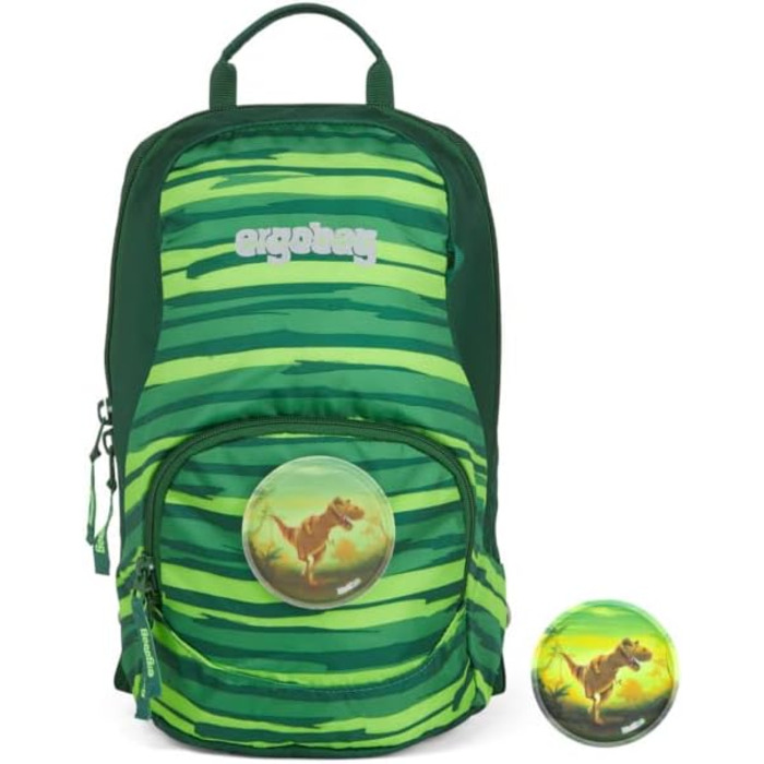 Рюкзак для маленького відпочинку ergobag Ease, рюкзак для дитячого садка, 6 літрів, 270 г One Size Brtram - зелений