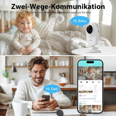 Інтелектуальний відеоніяня для дітей з дисплеєм 2.8