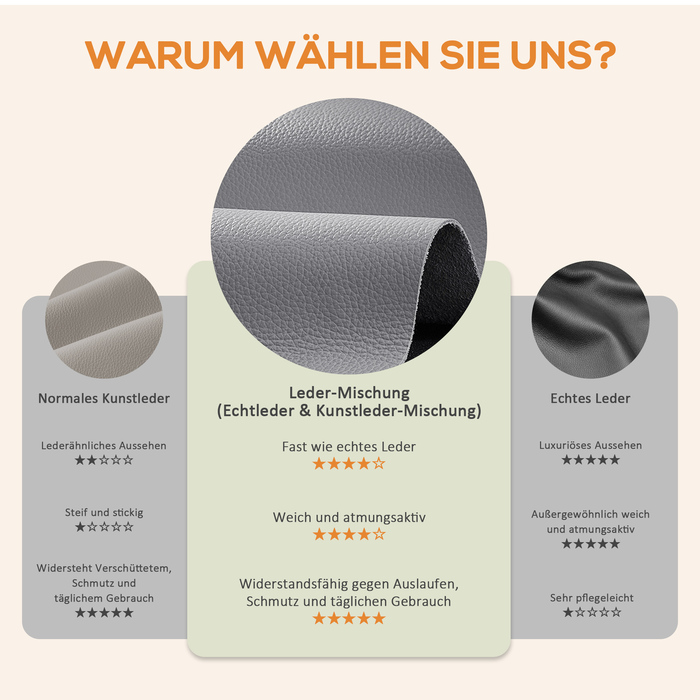 Крісло-масажер з регульованою спинкою, штучна шкіра, електричне регулювання, підставка для ніг, бічна кишеня, сталевий каркас, сірого кольору