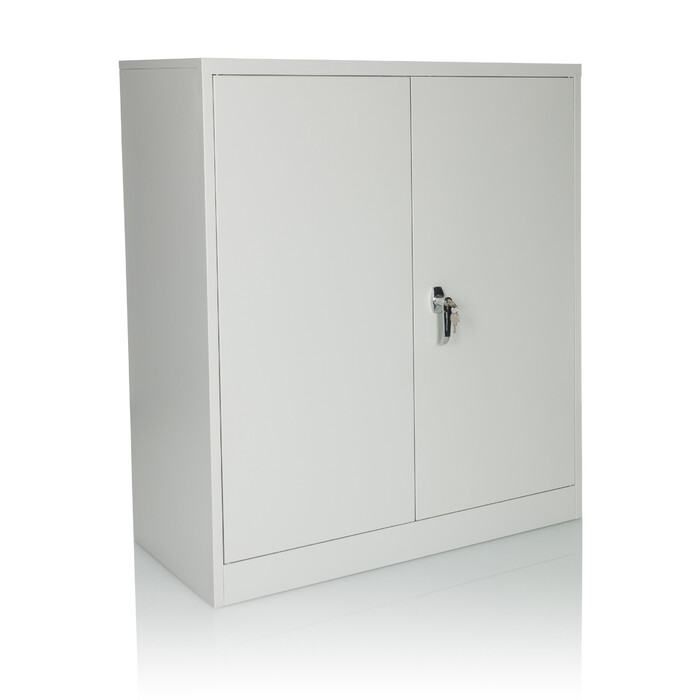 Шафа для документів COLOR AS, 105 x 90 x 40 см, металева, світло-сіра, hjh OFFICE