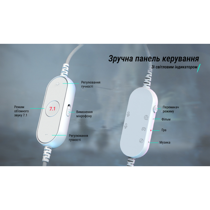 Гарнітура Fifine RGB H6W