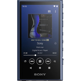Плеєр MP3 Sony Walkman NW-A306 32ГБ, сенсорний екран, до 36 годин роботи, Wi-Fi, покращене звучання, синій