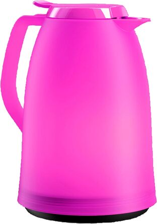 Термос Emsa Mambo Isolierkanne 1000 мл, рожевий, високоглянцевий білий, 12 год гаряче / 24 год холодне