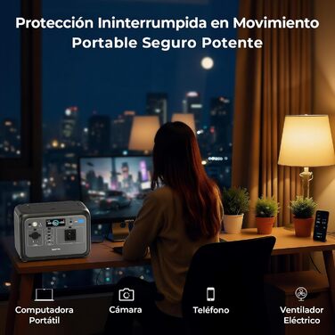 Портативна електростанція OUKITEL P800: 800W, 512Wh LiFePO4, USB-A/C, 1600W пікова потужність, для кемпінгу та подорожей