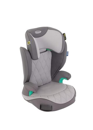 Автокрісло Graco Affix i-Size R129 для дітей 3,5-12 років (100-150 см), чорне, з регульованою підголівником та ISOFIX