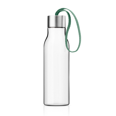 Пляшка 0,5 л прозора/зелена Trinkflasche Eva Solo
