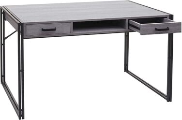 Офісний стіл Комп'ютерний стіл, 122x70 см 3D-структура - (сірий), 27