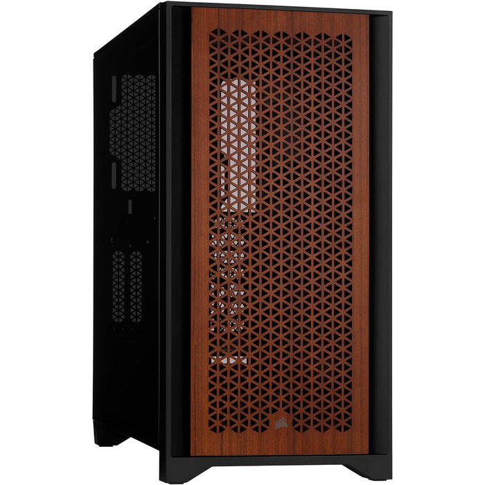 Корпус CORSAIR 4000D AIRFLOW Mid-Tower ATX - Високий повітряний потік - 2 вентилятори 120 мм - Чорний