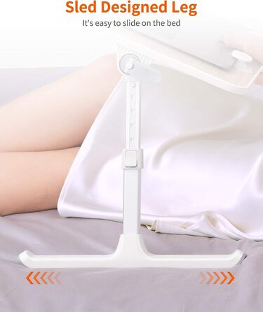 Підставка для ноутбука SAIJI: складаний столик для ліжка/дивану, 5 рівнів, 4 кути, до 17