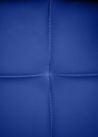 Крісло CLP Canada - оббивка з екошкіри, металевий каркас, колір блакитний