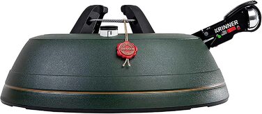 Підставка для ялинки KRINNER Ultra Grip L з механізмом натягу, педаллю та резервуаром 3.7л (до 2.7м) – Made in Germany