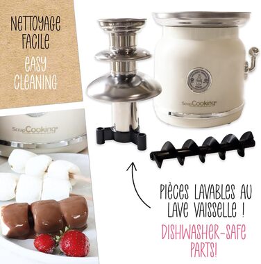 Шоколадний фонтан ScrapCooking 3897, пластик