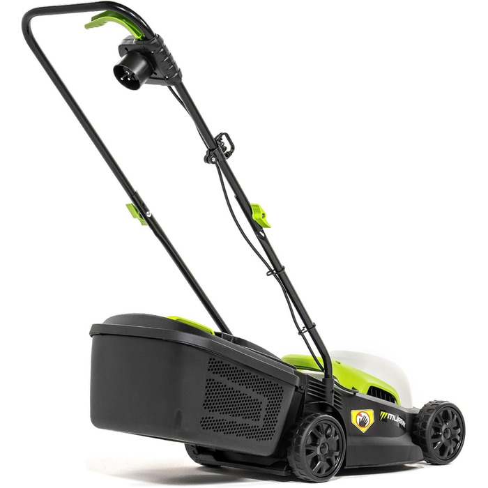Електричний газонокосарка Murray LE320E 2-в-1: 1200W, ширина 32 см, об'єм травоспікача 27 л, для малих газонів, з ергономічною ручкою та захистом від перевантаження