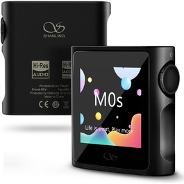 MP3-плеєр SHANLING M0s 2-в-1 Hi-Fi DAC, портативний аудіоплеєр з Bluetooth 5.0, SD до 2 ТБ, 3.5 мм/Type-C, для телефону, планшета, ноутбука, ПК