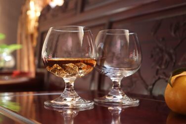 Набір келихів для коньяку та віскі Kleiner (250 мл, кришталь) – 2 шт.