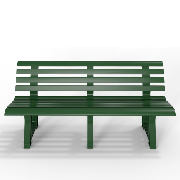 Лавка садова Orchidea Green 145x49x74см