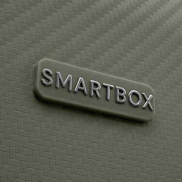 Візок SMARTBOX XL 76 см Поліпропілен 4-Подвійні коліщатка та замок TSA 4,2 кг (оливкова)